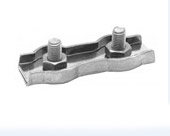 Соединитель троса двойной цинк 3 мм [шт]