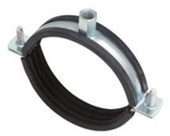 Хомут оцинк с комбинированной гайкой М8/10  3/8
