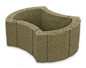 Газон вогнутый коричневый [шт]