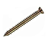Шуруп по бетону 7,5х112 желтый цинк, шлиц Torx №30 [100 шт.]