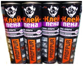 Клей-пена профессиональная  PROFPUR, 750 мл [шт]