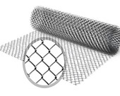 Сетка-рабица оцинкованная D1,6, яч. 50, 1,5м х 10м [рул]