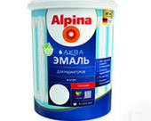 Эмаль акриловая водно-дисперсионная Alpina Аква эмаль для радиаторов 0,9 л/1,08 кг код ОКРБ 20.30.11 [шт]