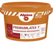 Краска ВД-АК Альпина ЭКСПЕРТ Премиумлатекс 7 База 3, 9,4л/13кг [шт]