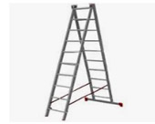 Лестница алюм. 2-х секц. 299/550см 2х12 ступ., 12,0кг PRO STARTUL (ST9946-12) [шт]