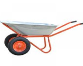 Тачка строительная ECO WB351-2 (130л, 350кг, 2 пневмоколеса 4.00-8) [шт]