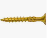 Шуруп конструкционный 4х 60 Т20, потай,желтый цинк [100 шт.]